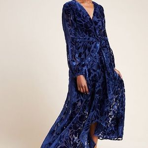 Anthropologie Hutch Daniella Velvet Dress